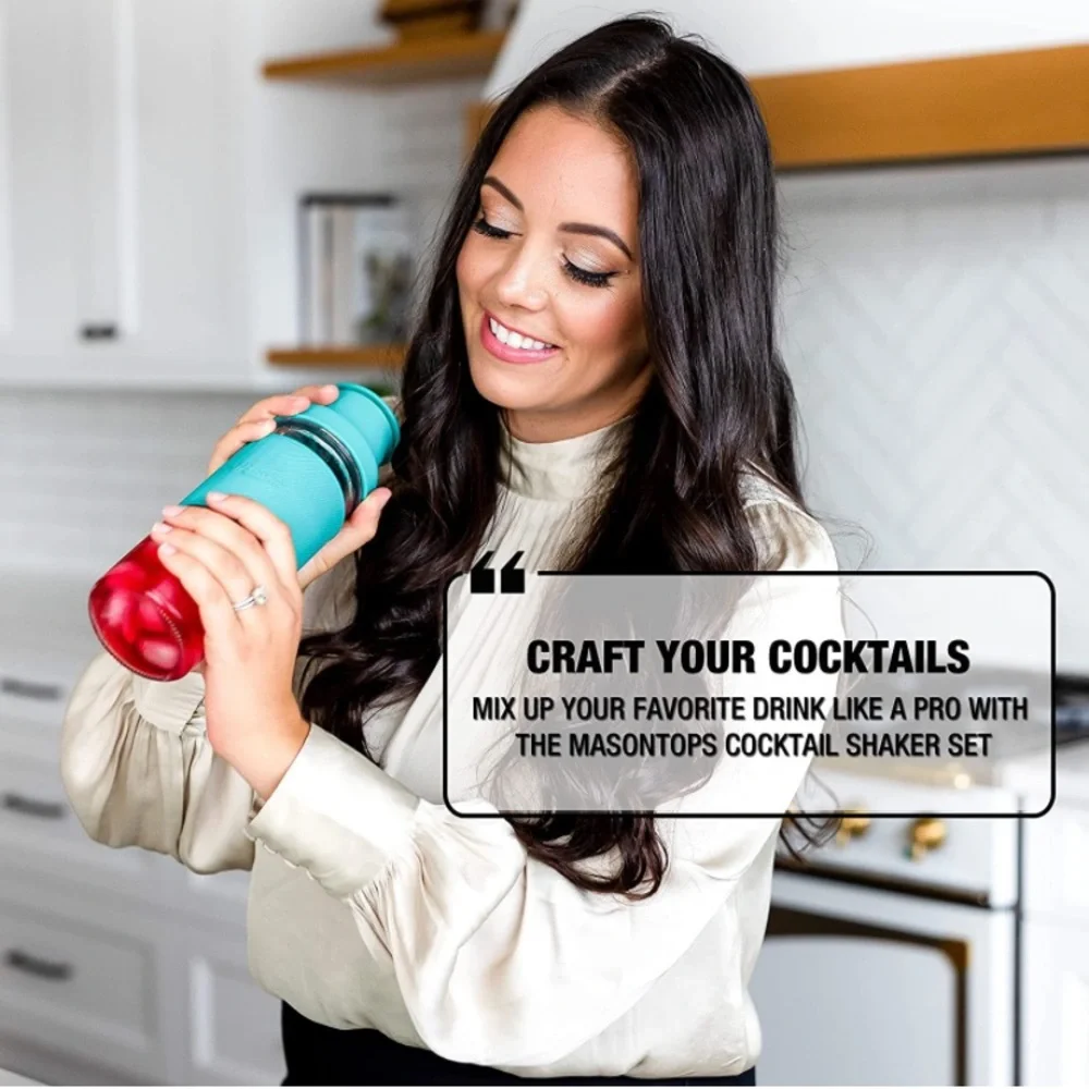 Masontops Cocktail Shaker Kit - New in box